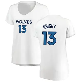 Women's Nathan Knight Minnesota Timberwolves White Jersey - Association Edition - Fast Break