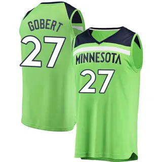 Youth Rudy Gobert Minnesota Timberwolves Green Jersey - Statement Edition - Fast Break